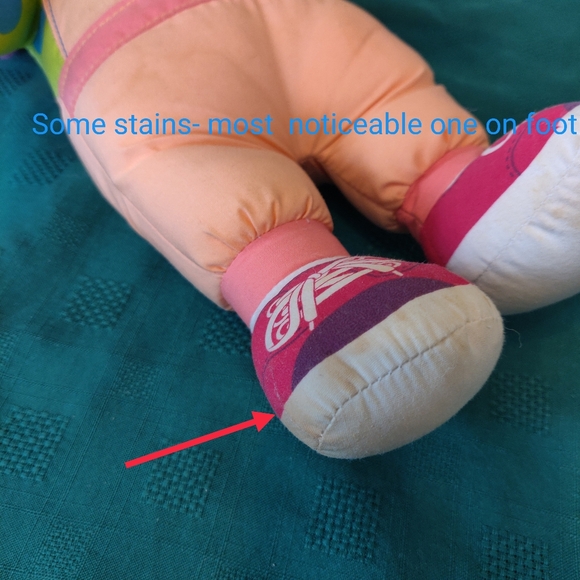 Allegra Soft Doll VINTAGE 90s Nick Jr PLAYSKOOL Allegra's Window Plush RARE - Picture 7 of 14